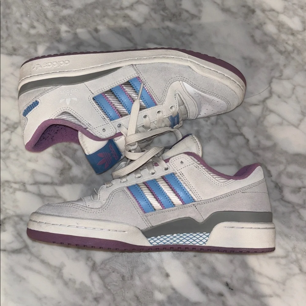 Adidas Pink and Blue forum ADV, size 9M, NO BOX